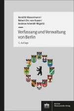 Verfassung und Verwaltung von Berlin