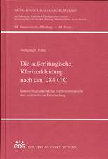 Die außerliturgische Klerikerkleidung nach ca. 284 CIC