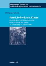 Harböck, W: Stand, Individuum, Klasse