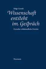 Wissenschaft entsteht im Gespräch