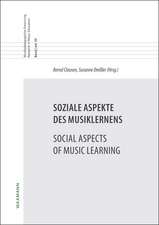 Soziale Aspekte des MusiklernensSocial Aspects of Music Learning