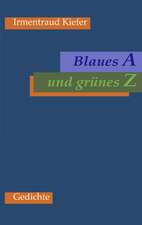 Blaues A und grünes Z