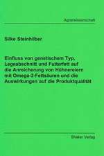 Einfluss von genetischem Typ, Legeabschnitt und Futterfett auf die Anreicherung von Hühnereiern mit Omega-3-Fettsäuren und die Auswirkungen auf die Produktqualität