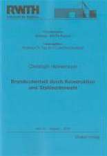 Brandsicherheit durch Konstruktion und Stahlsortenwahl