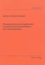 Prozesstechnische Aspekte des Laserdurchstrahlschweissens von Thermoplasten