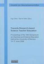 Towards Research-based Science Teacher Education