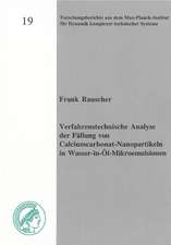 Verfahrenstechnische Analyse der Fällung von Calciumcarbonat-Nanopartikeln in Wasser-in-Öl-Mikroemulsionen