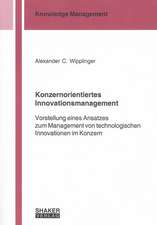 Konzernorientiertes Innovationsmanagement