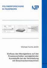 Einfluss des Wandgleitens auf das Prozessverhalten wandgleitender Kunststoffe bei der Verarbeitung mit Einschneckenmaschinen