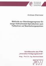 Methode zur Standwegprognose für lange Vollhartmetall-Spiralbohrer zum Tiefbohren auf Bearbeitungszentren