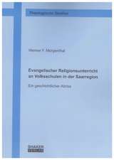 Evangelischer Religionsunterricht an Volksschulen in der Saarregion