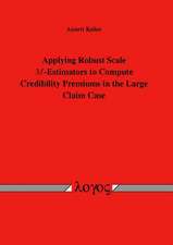 Applying Robust Scale M-Estimators to Compute Credibility Premiums in the Large Claim Case