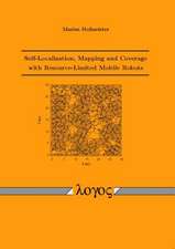 Self-Localization, Mapping and Coverage with Resource-Limited Mobile Robots