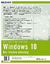 Baumeister, I: Windows 10 - Der leichte Umstieg