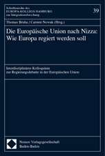 Die Europäische Union nach Nizza: Wie Europa regiert werden soll