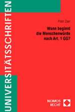 Wann Beginnt Die Menschenwurde Nach Art. 1 Gg?: Anwendbarkeit Der Losungskonzepte Kooperativer Spiele in Der Wegkostenrechnung