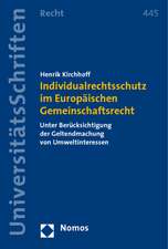 Individualrechtsschutz im Europäischen Gemeinschaftsrecht