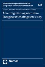 Anreizregulierung nach dem Energiewirtschaftsgesetz 2005