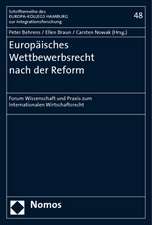 Europäisches Wettbewerbsrecht nach der Reform