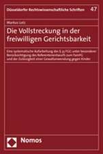 Die Vollstreckung in der freiwilligen Gerichtsbarkeit