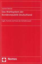 Das Wahlsystem der Bundesrepublik Deutschland