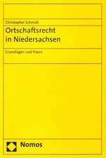 Ortschaftsrecht in Niedersachsen