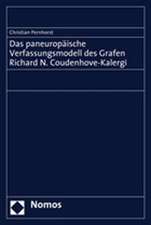 Das Paneuropaische Verfassungsmodell Des Grafen Richard N. Coudenhove-Kalergi