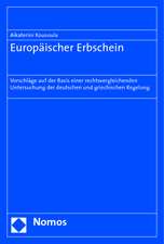 Europäischer Erbschein