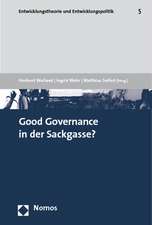 Good Governance in der Sackgasse?