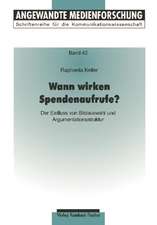 Wann wirken Spendenaufrufe?