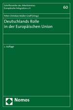 Deutschlands Rolle in der Europäischen Union