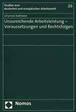 Unzureichende Arbeitsleistung - Voraussetzungen und Rechtsfolgen