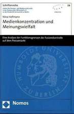 Medienkonzentration und Meinungsvielfalt