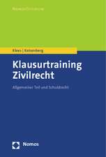 Klausurtraining Zivilrecht