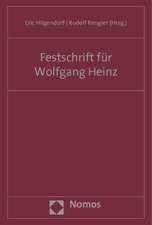 Festschrift Fur Wolfgang Heinz: Zum 70. Geburtstag