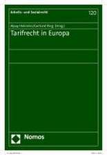 Tarifrecht in Europa