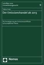 Der Emissionshandel ab 2013