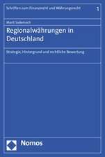 Regionalwährungen in Deutschland