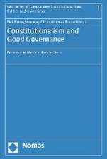 Constitutionalism and Good Governance