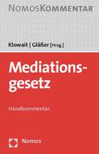 Mediationsgesetz