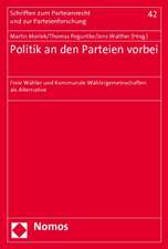 Politik an den Parteien vorbei