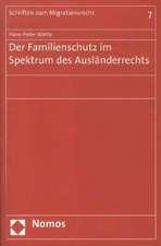 Der Familienschutz im Spektrum des Ausländerrechts