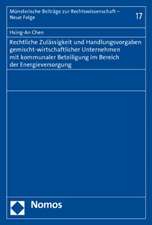 Rechtliche Zulässigkeit und Handlungsvorgaben gemischt-wirtschaftlicher Unternehmen mit kommunaler Beteiligung im Bereich der Energieversorgung