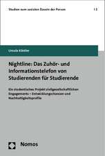 Nightline: Das Zuhör- und Informationstelefon von Studierenden für Studierende