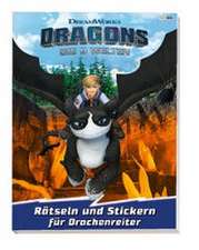 Dragons: Die 9 Welten: Rätseln und Stickern für Drachenreiter