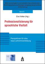 Professionalisierung für sprachliche Vielfalt