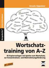 Wortschatztraining von A bis Z (5. und 6. Klasse)