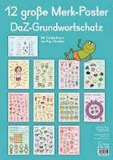 12 große Merk-Poster DaZ-Grundwortschatz