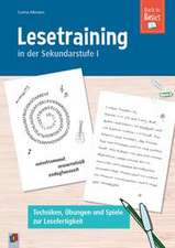 Lesetraining in der Sekundarstufe I