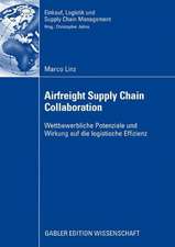 Airfreight Supply Chain Collaboration: Wettbewerbliche Potenziale und Wirkung auf die logistische Effizienz